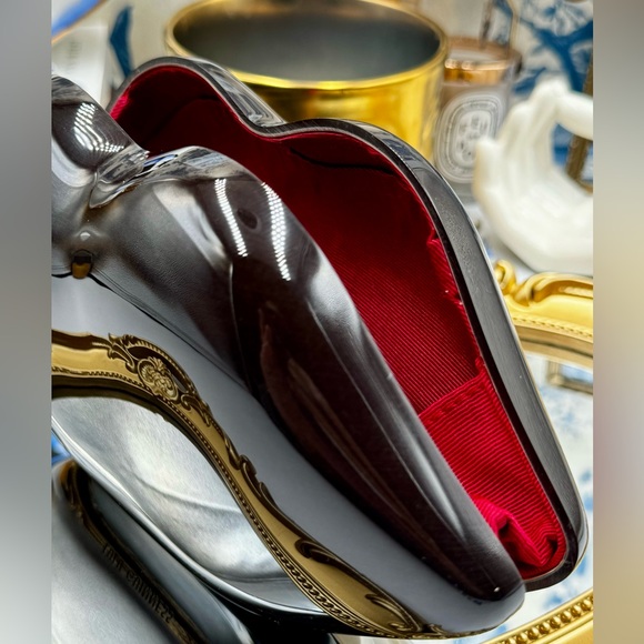 🆕 LULU GUINNESS 🧿 NWOT RARE "Paint the Town (in) Red" Lipstick Lips Clutch - Picture 11 of 14